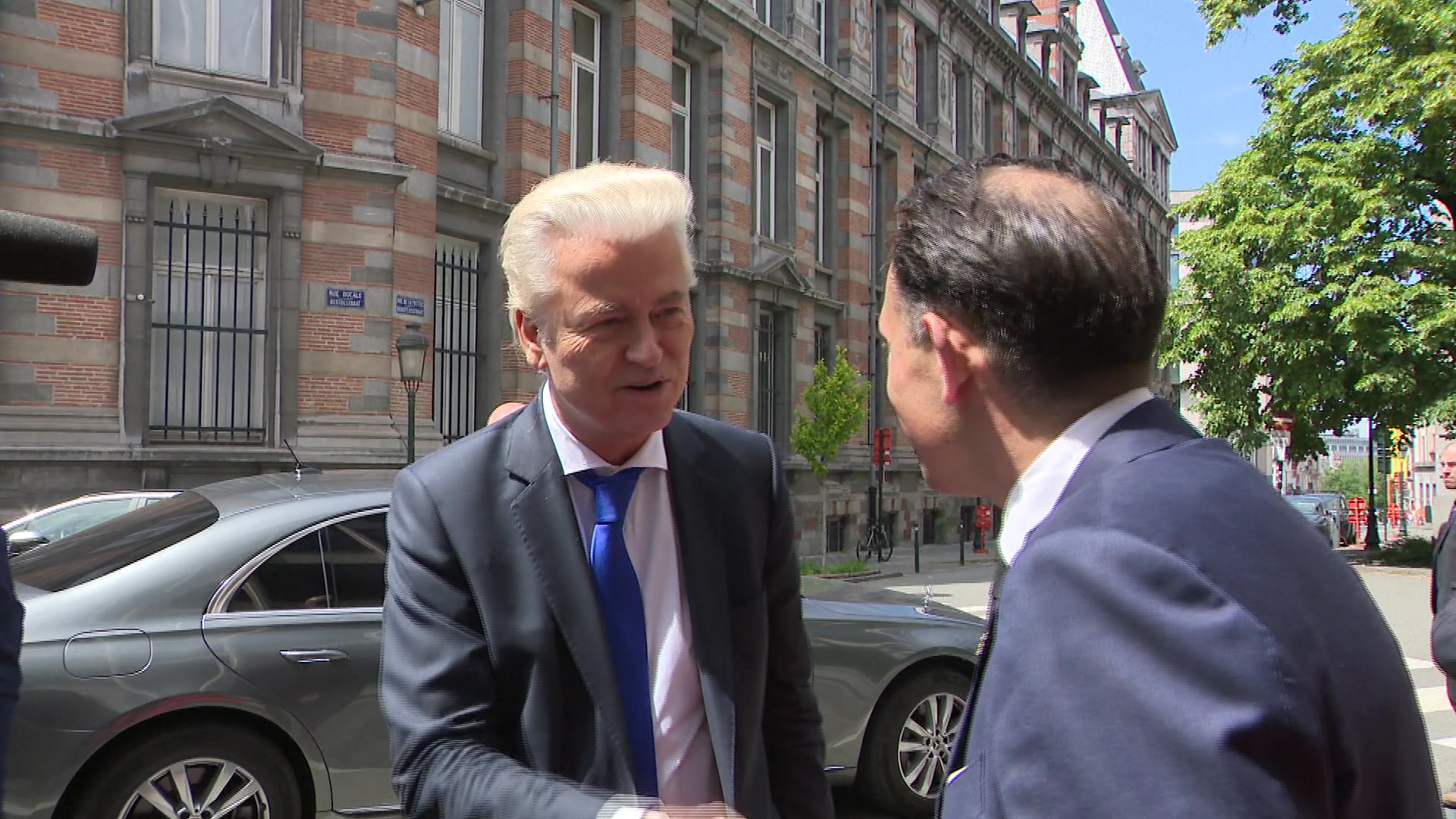 PfE leaders meet ahead of the European Council meeting: arrivals and doorsteps